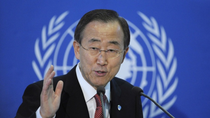 Alemanha, Berlim, Berlim,  04/02/2011. O secretário-geral da Organização das Nações Unidas (ONU) Ban Ki-moon, discursa sobre "As Nações Unidas no mundp moderno" na universidade Humboldt em Berlim, Alemanha.   - Crédito:STEFFI LOOS/ASSOCIATED PRESS/AE/Codigo imagem:95807